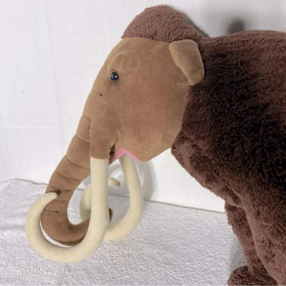 Adventure Planet Wooly  Mammoth Stuffed Animal Plush Toy - Picture 5 of 16